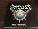 THRUST fist held high LP Record 1984 RARE vg MBR1032