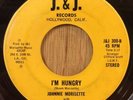 JOHNNIE MORISETTE    funk soul 45 I'm Hungry / Treat Me Right on J&J