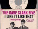 DAVE CLARK FIVE I Like It Like That ORIG '65 US EPIC WL PROMO 45 wPICTURE SLEEVE