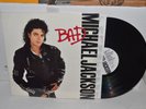 Michael Jackson Bad shrink w/inner Pop Record lp VG++