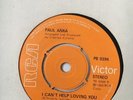 Northern Soul Paul Anka Can't Help Lovin You/when We Get There
