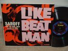 SAROFF AND THE COOL ONES LIKE BEAT MAN ORIGINAL ALBUM 1959 VG+ RECORD 