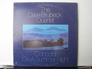 THE DAVE BRUBECK QUARTET Concord On A Summer Night CONCORD JAZZ LP Free UK Post