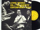 LENNIE NIEHAUS: VOL. 1, THE QUINTETS contemporary LP / MONO DG NM