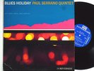 PAUL SERRANO QUINTET: BLUES HOLIDAY riverside LP / pete la roca MONO DG NM