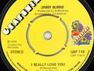 NORTHERN SOUL - JIMMY BURNS - I REALLY LOVE YOU - UK GRAPEVINE LABEL