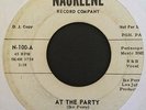 Ike Perry & The Lyrics 60s Soul 45 on Naurlene   At the Party   Hear it