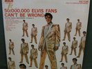 Elvis Presley 50,000,000 Fans Gold Records 2 LP Orange Rigid NM