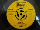 DOO WOP 45-Five Debonaires-Darlin / Whispering Blues-Herald HEAR