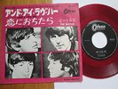 THE BEATLES - AND I LOVE HER - REDWAX JAPAN 7