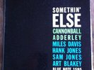 CANNONBALL ADDERLEY MILES DAVIS SOMETHIN' ELSE BLUE NOTE BLP 1595 RVG EAR W63RD