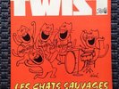LES CHATS SAUVAGES  Twist + 3 SONGS PORTUGAL pressing EX Unique Picture Sleeve