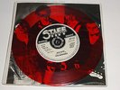 THE DAMNED NEW ROSE 1986 STIFF RECORDS A1/B1 IN RED VINYL 7