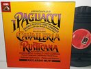 SLS 5187 Leoncavallo I Pagliacci & Mascagni Cavalleria Rusticana Carreras Muti