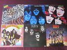 6  KISS  LPs    Same, Destroyer, Hotter Than Hell, Asylum ,Animalize, Creatures