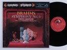 FRITZ REINER Brahms Symphony No 3 RCA VICTOR LSC-2209 LP VG++ shaded dog 17s/14s