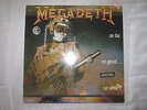 MEGADETH  SO FAR, SO GOOD, SO WHAT  EXPLICIT LYRICS US 1988 * VERY NICE RARE