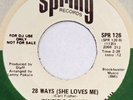 WINFIELD PARKER 28 Ways / Starvin’ SPRING 45 northern soul funk NM 7”