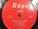 RARE DOO WOP 78 - MEL WILLIAMS & MONTCLAIRS (FOOLS FALL IN LOVE/O O WAH) 
