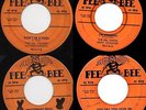2 DELL-VIKINGS Original Fee Bee 45s- I'm Spinning + Whispering Bells very rare
