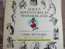 4LPs+Book:ALICE IN WONDERLAND Lewis Carroll Read Sung CYRIL RITCHARD 4 LP & Book