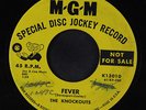 KNOCKOUTS: Fever / You Can Take My Girl 45 (dj, wol) rare Soul