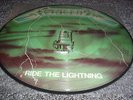 METALLICA -RIDE THE LIGHTNING- AWESOME RARE LTD EDITION PICTURE LP GREEN BERNET