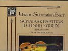 BACH Solo Violin Sonatas & Partitas / OSCAR SHUMSKY 3LPs MHS 4032  VG+