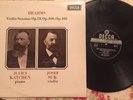 BRAHMS-VIOLIN SONATAS-KATCHEN-JOSEF SUK-LP-IMP-UK-DECCA SXL 6321-WB-3W/4W-NM