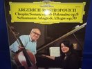 DG 2531 201 *GERMAN* ROSTROPOVICH /ARGERICH* PLAY *CHOPIN /SCHUMANN* NM