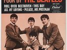 '64 EP FOUR BY THE BEATLES This Boy, All My Loving..more CAPITOL 1-2121 M- LOOK