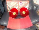 THE BEATLES DOUBLE ALBUM 1962-1966 GREATEST HITS ON RED VINYL PLAYS NEAR MINT