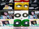 King ELVIS Presley Canada COLOR VINYL Complete Set of 5 45's Hardcover P/S  NEW