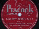 HEAR Jump Blues 78 rpm CLARENCE 