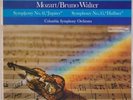 MOZART: Jupiter, Haffner MS 6255 6-Eye BRUNO WALTER Super ORIG LP NM-