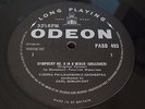 CARL SCHURICHT VPO Bruckner Symphony No.9 LP UK HMV Odeon Stereo PASD 493 ASD NM