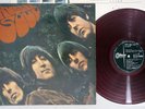 BEATLES RUBBER SOUL ODEON OP-8156 Japanese Pressing RED Vinyl Vinyl LP