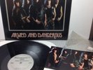 ANTHRAX. Armed And Dangerous EP VINYL RECORD w Original Order Form