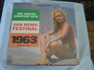 TWELVE GREATEST HITS SAN REMO FESTIVAL 1963 - BF 19024 -  SEALED 