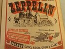 Led Zeppelin advert Earls Court UK May 1975 - original