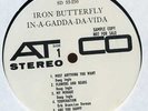 Iron Butterfly - In-A-Gadda-Da-Vida LP (RARE WHITE LABEL PROMO) (Atco SD 33-250)