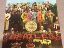 Beatles Sgt Peppers Oz 1st Press #PCS7027 VG++ Black&Silver Label w/inner Sleeve