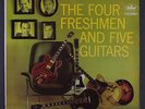 FOUR FRESHMEN: And Five Guitars LP (Mono, sm wobc) Jazz