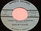 SONS OF GALILEE Black Gospel 45 Wait On The Lord JANNETT - N.C. Label - HEAR IT