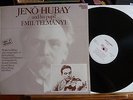 violin JENO HUBAY EMIL TELMANYI Bach Haendel Chopin Schumann FRICSAY LP DANACORD