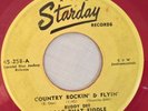 Starday Records DJ Copy - Red Vinyl 45-Buddy Dee-Harry Choates-Lucky Chapman