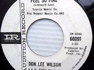 DON LEE WILSON rock promo 45 VENTURES guitar FEEL SO FINE / ANGEL imperial e8719