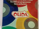 CLAUDE FRANCOIS  PROMO  OLIDA FRENCH 45T VINYLE JAUNE LP EP SP FLECHE