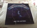 METALLICA RIDE THE LIGHTNING LP Uk THRASH MFN A1 B1 FIRST