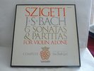 Joseph Szigeti J.S. Bach Sonatas & Partitas for Solo Violin Box Set NM Discs